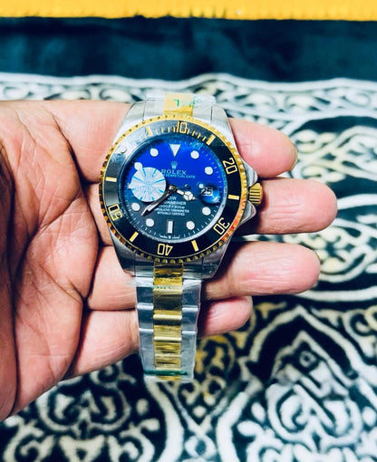 Rolex GMT Style Automatic Men's Stainless Steel Watch – Jubilee Bracelet |Premium Sapphire Look