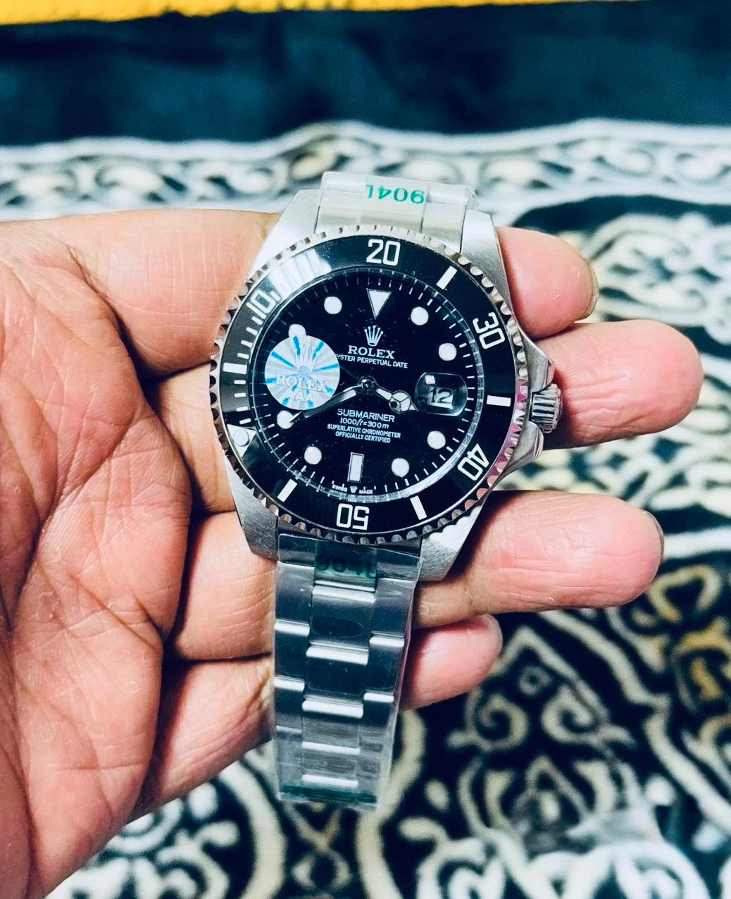 Rolex GMT Style Automatic Men's Stainless Steel Watch – Jubilee Bracelet |Premium Sapphire Look